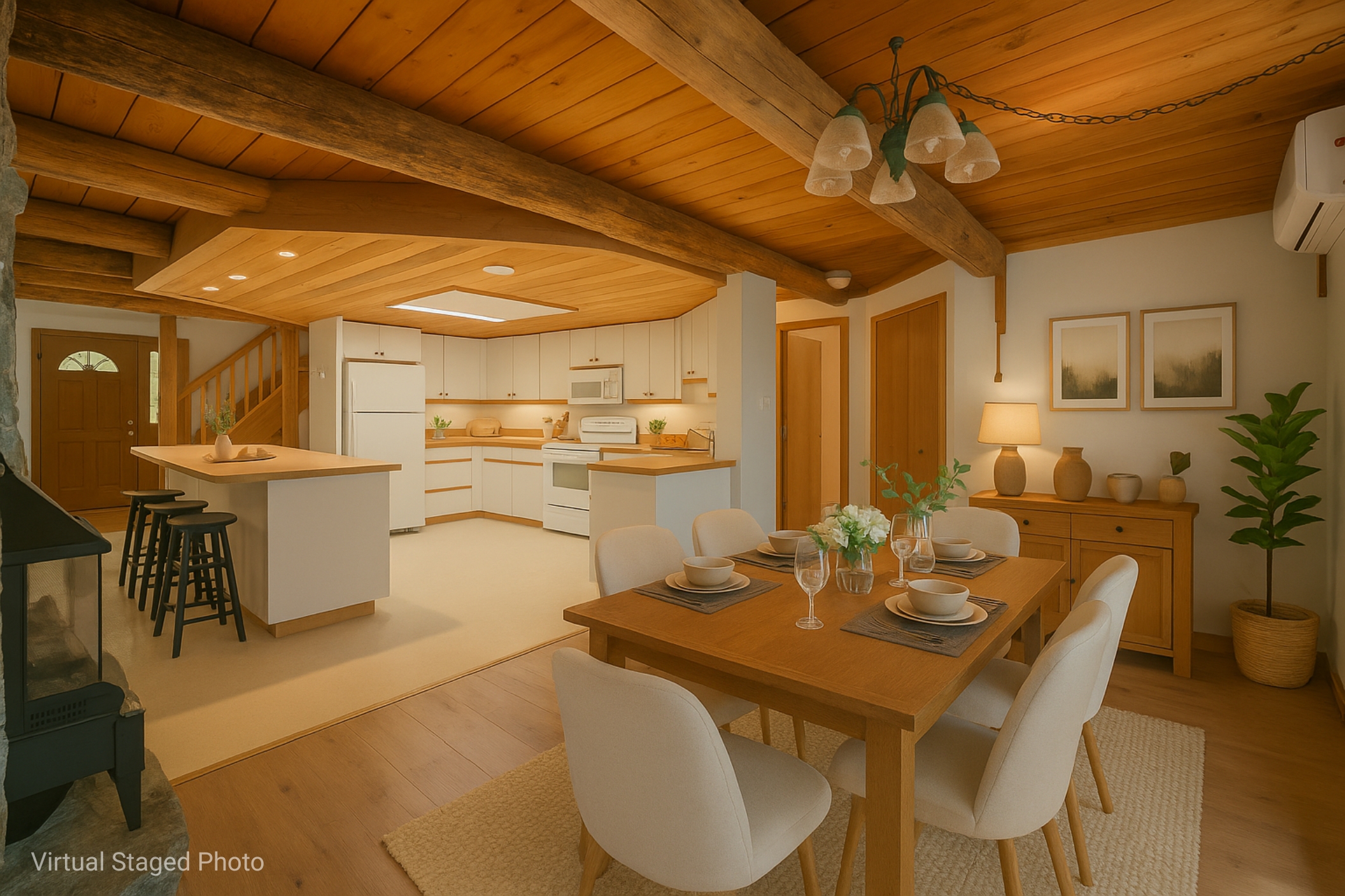 cozy retreat dining area