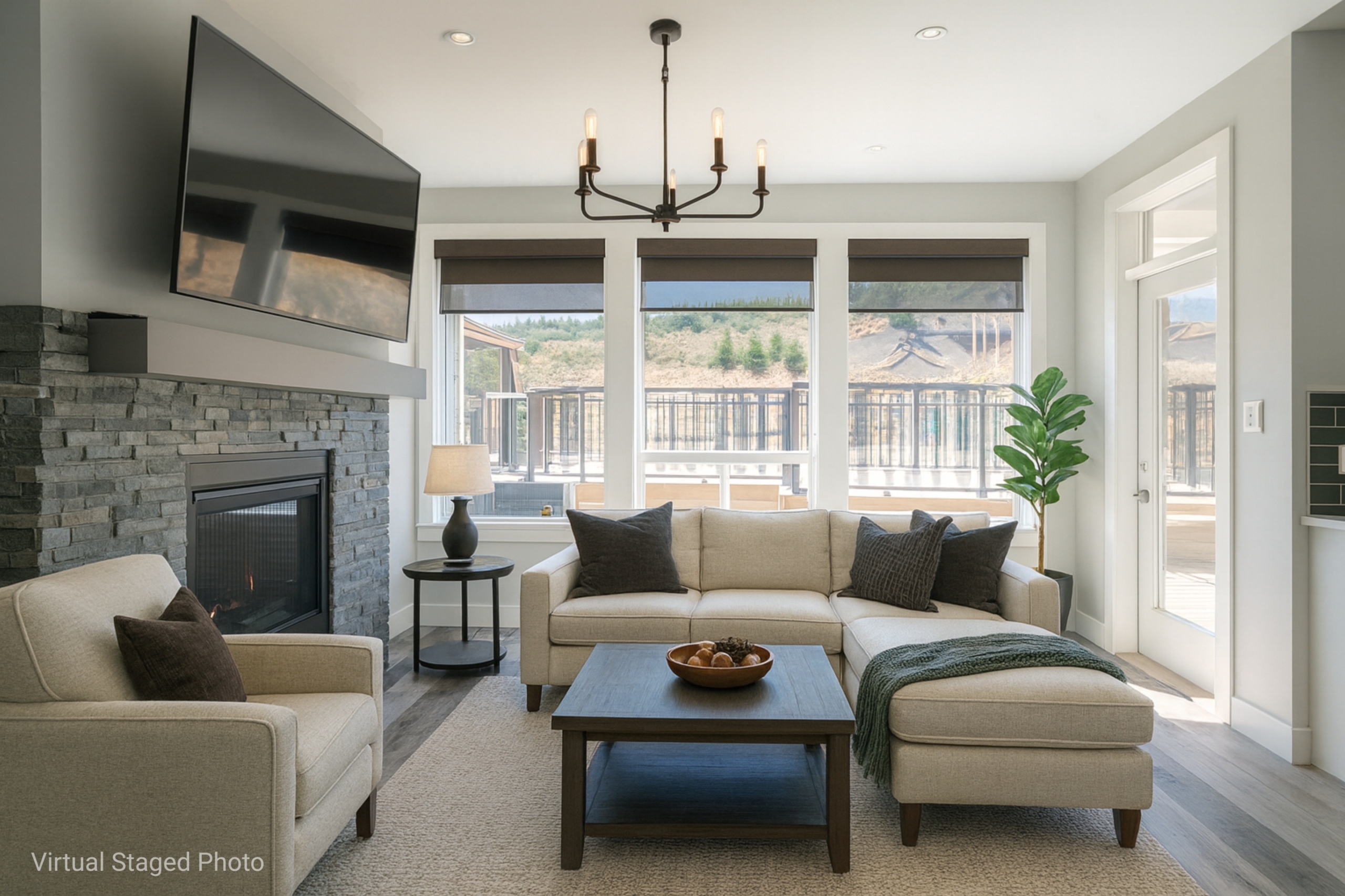 soft urban modern living area