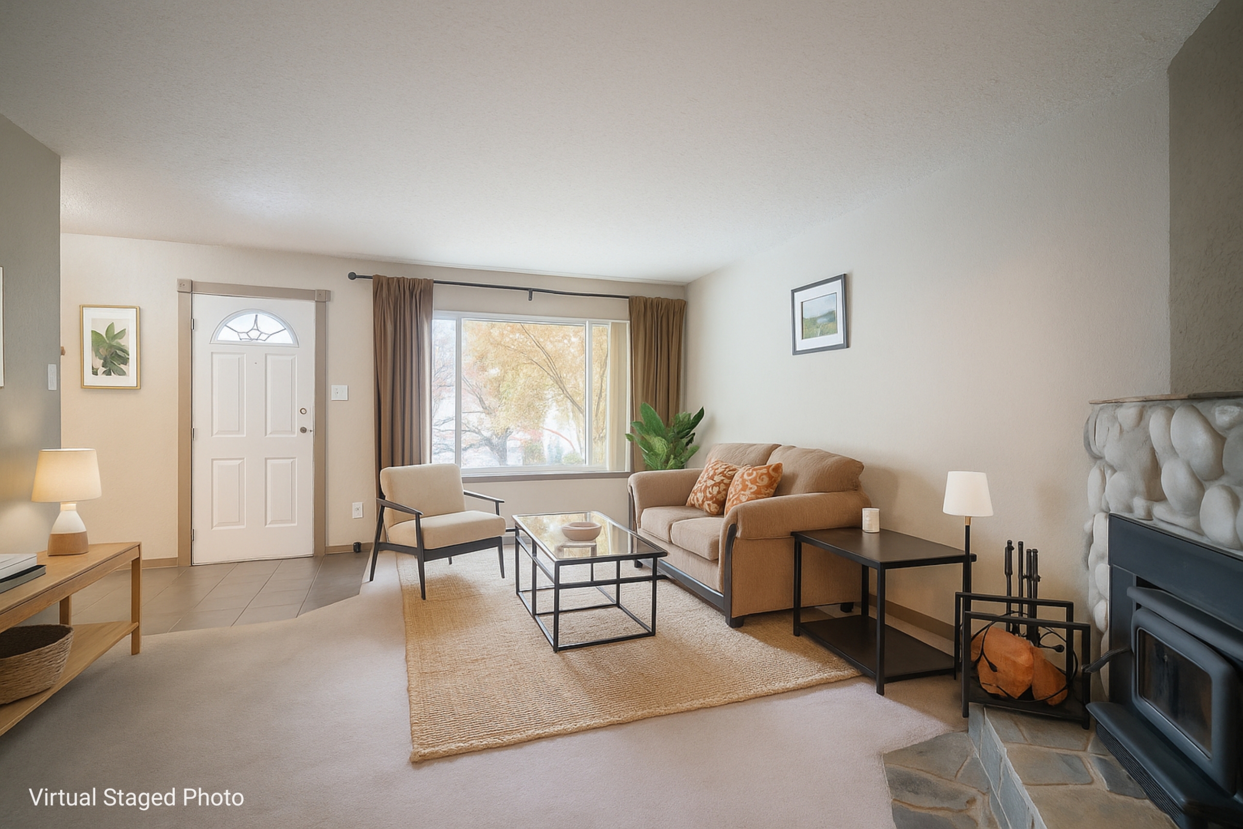 cozy and modern living room